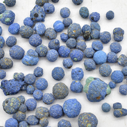 Raw Azurite Blueberries, Nodules from Utah, USA - 3 Pack Sizes