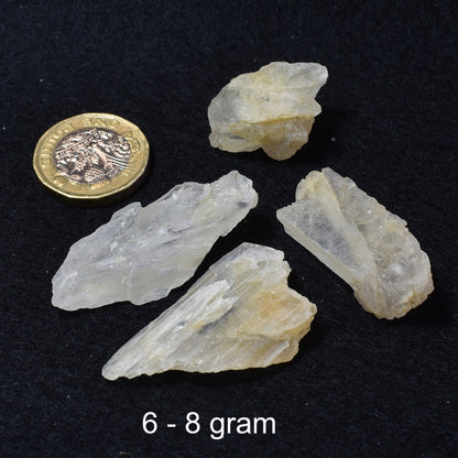 Petalite, Synergy 12, Raw Crystal Specimen from Brazil - 5 Sizes