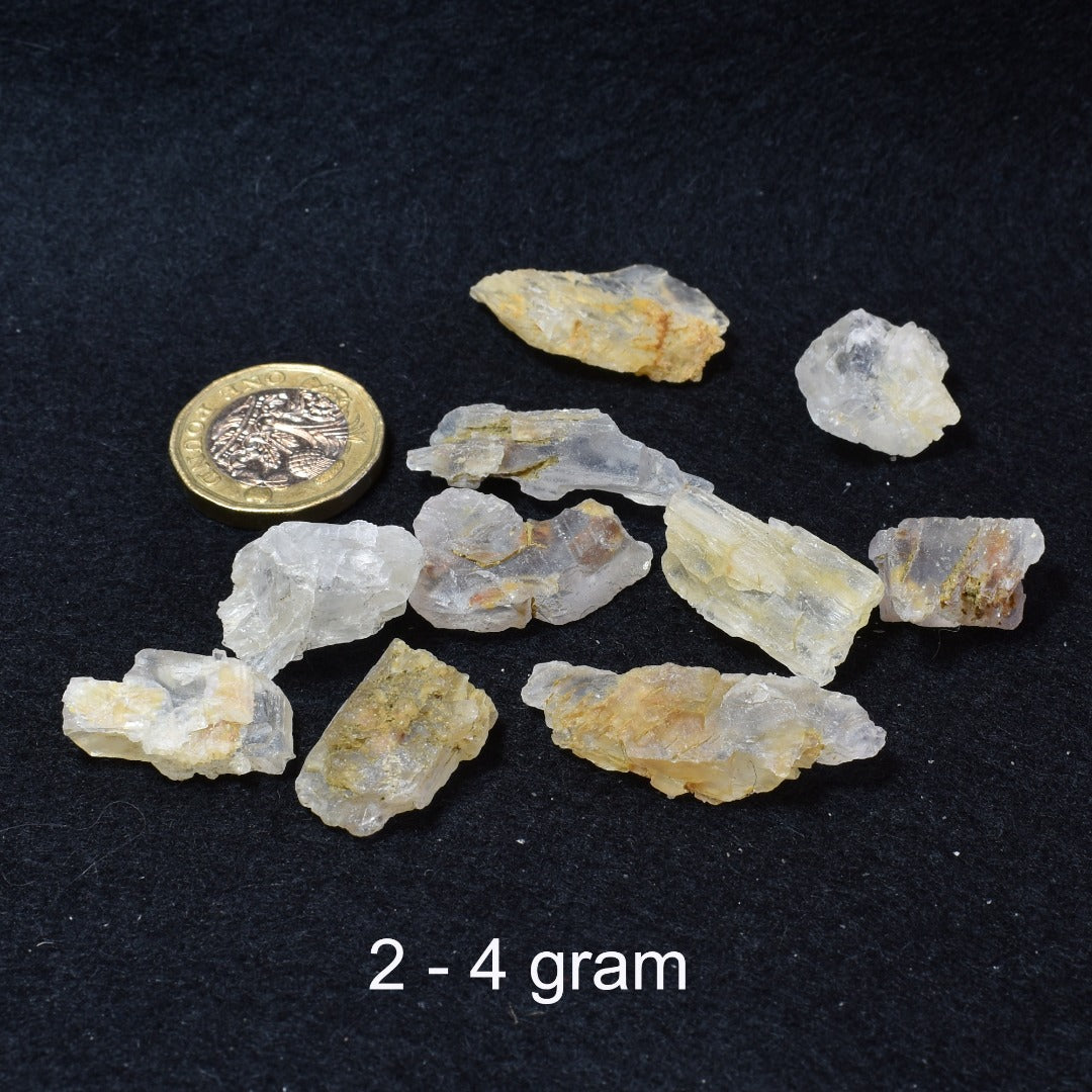 Petalite, Synergy 12, Raw Crystal Specimen from Brazil - 5 Sizes