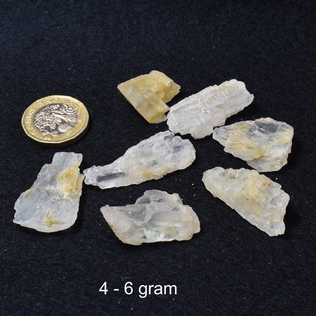 Petalite, Synergy 12, Raw Crystal Specimen from Brazil - 5 Sizes