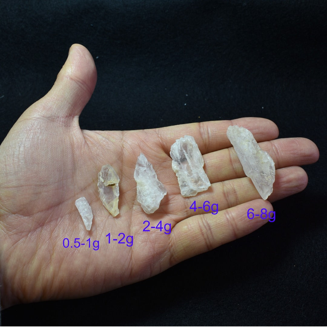 Petalite, Synergy 12, Raw Crystal Specimen from Brazil - 5 Sizes
