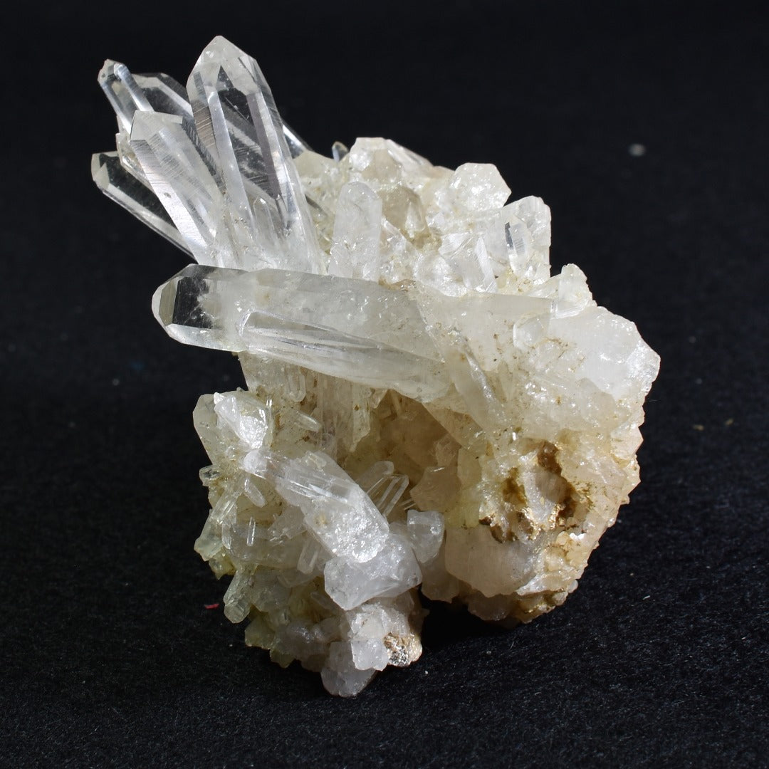 Lemurian Quartz Crystal Point Cluster from Colombia - 163 grams