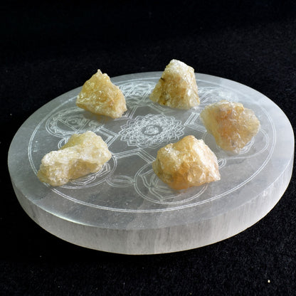 Himalayan Gold Azeztulite Azozeo Raw Quartz Crystal - 4 Sizes - 1 Count