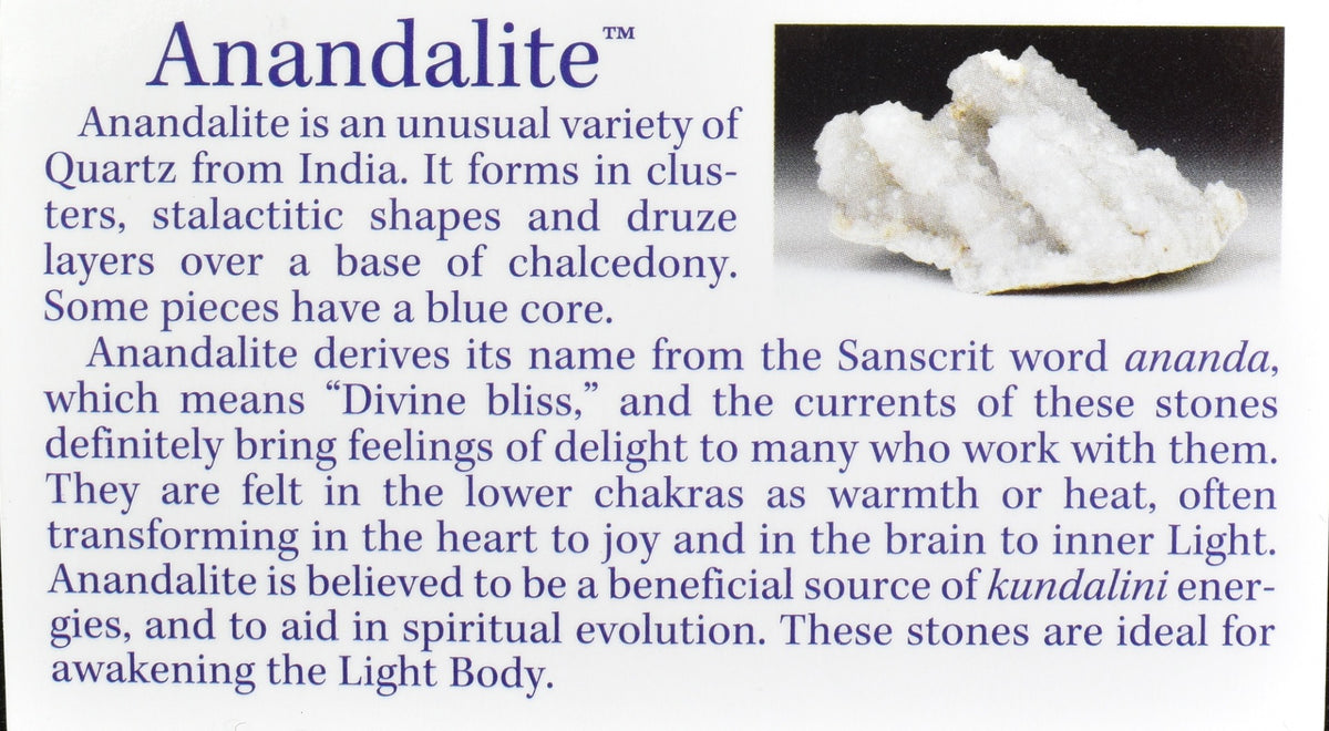 Anandalite Azozeo Raw Crystal Nuggets - 5 Sizes