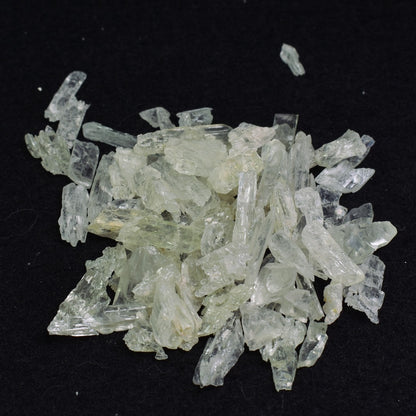 Hiddenite RARE Raw Green Kunzite Small Crystal Chips - 5 grams