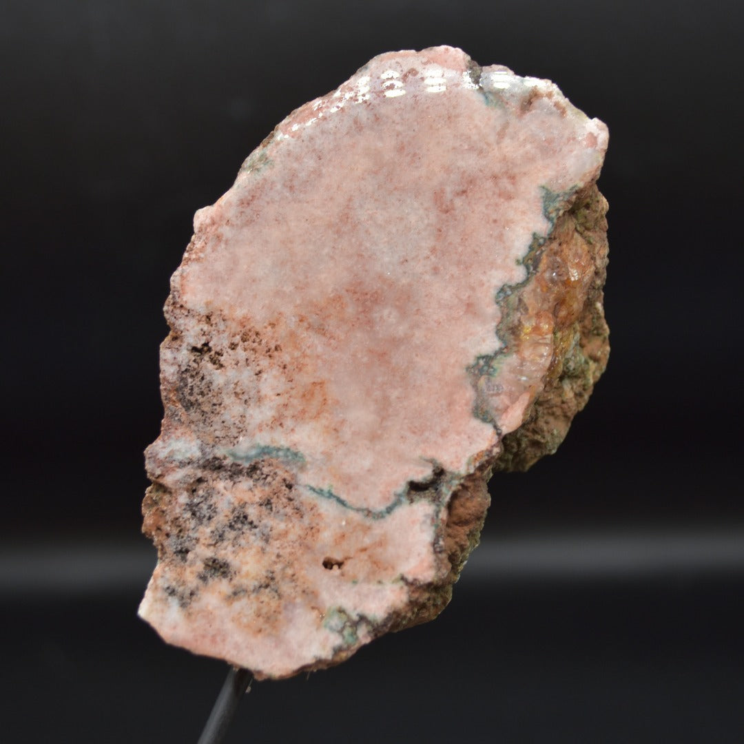 Pink Amethyst Crystal Slab, Slice with Stand - 4 Sizes