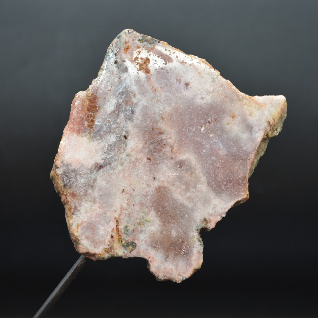 Pink Amethyst Crystal Slab, Slice with Stand - 4 Sizes