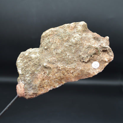 Pink Amethyst Crystal Slab, Slice with Stand - 3 Sizes