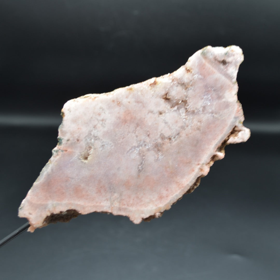 Pink Amethyst Crystal Slab, Slice with Stand - 3 Sizes