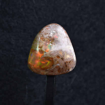 Mexican Cantera Galaxy Opal, Matrix Cabochon Stone 2.6ct - #23