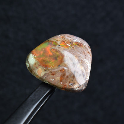 Mexican Cantera Galaxy Opal, Matrix Cabochon Stone 2.6ct - #23