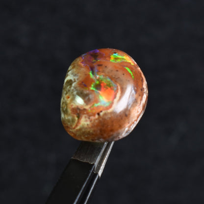 Mexican Cantera Galaxy Opal, Matrix Cabochon Stone 5ct - #24