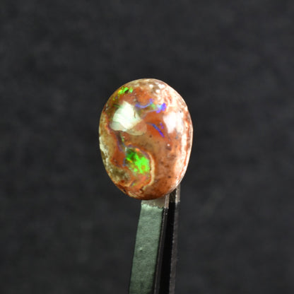 Mexican Cantera Galaxy Opal, Matrix Cabochon Stone 5ct - #24