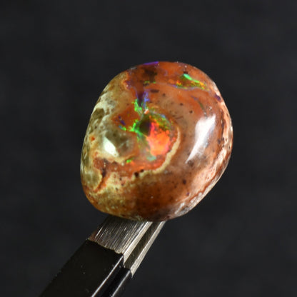 Mexican Cantera Galaxy Opal, Matrix Cabochon Stone 5ct - #24