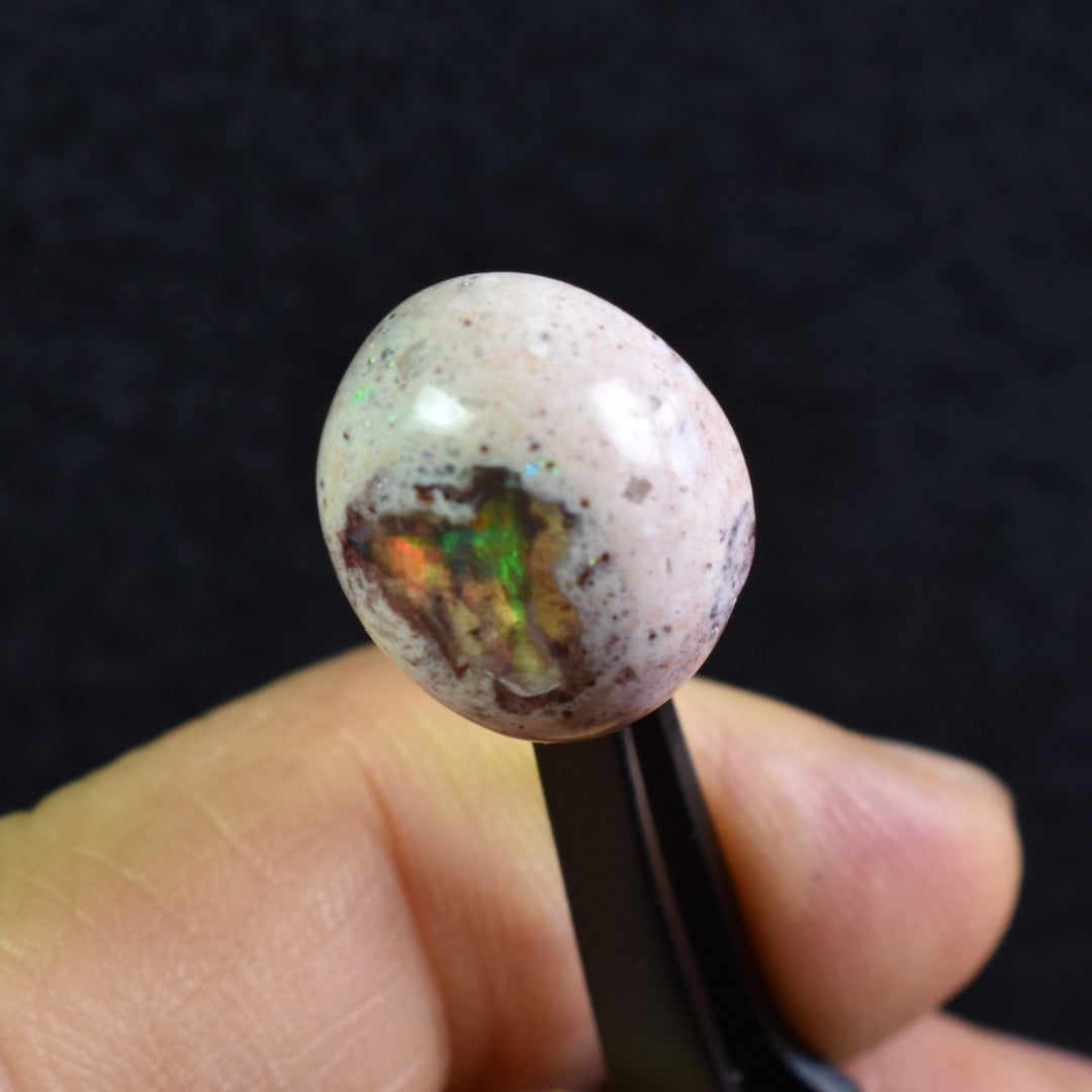 Mexican Cantera Galaxy Opal, Matrix Cabochon Stone 9.4ct - #25
