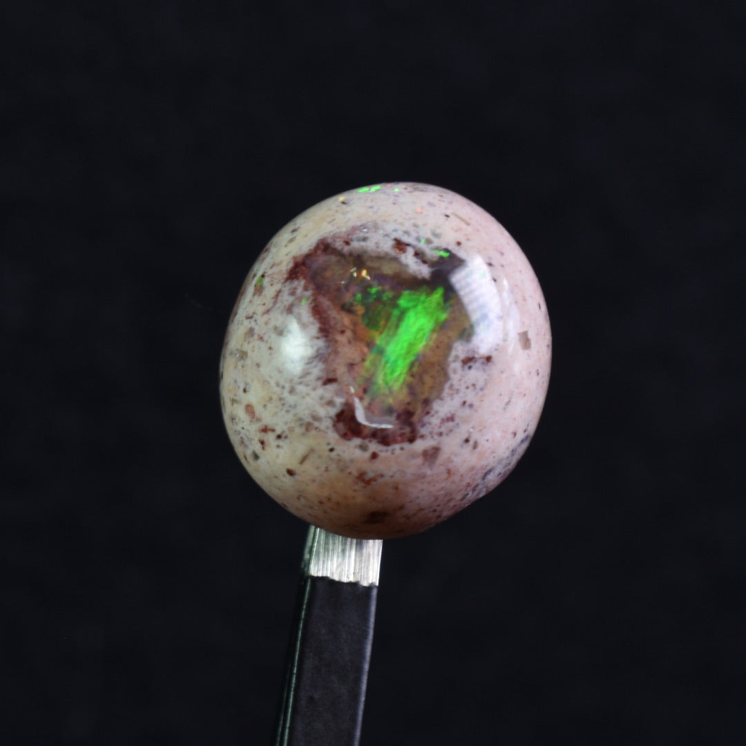 Mexican Cantera Galaxy Opal, Matrix Cabochon Stone 9.4ct - #25