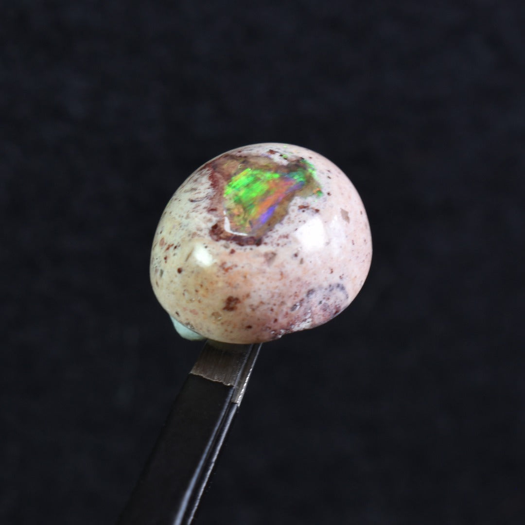 Mexican Cantera Galaxy Opal, Matrix Cabochon Stone 9.4ct - #25