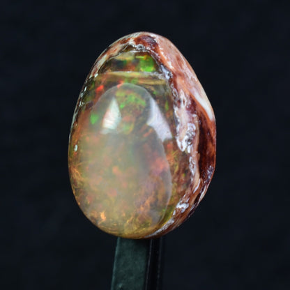 Mexican Cantera Galaxy Opal, Matrix Cabochon Stone 9.5ct - #28
