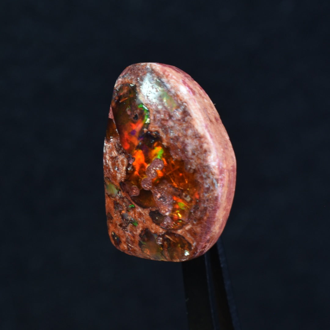 Mexican Cantera Galaxy Opal, Matrix Cabochon Stone 13ct - #29