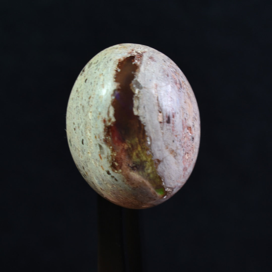 Mexican Cantera Galaxy Opal, Matrix Cabochon Stone 12.6ct - #31