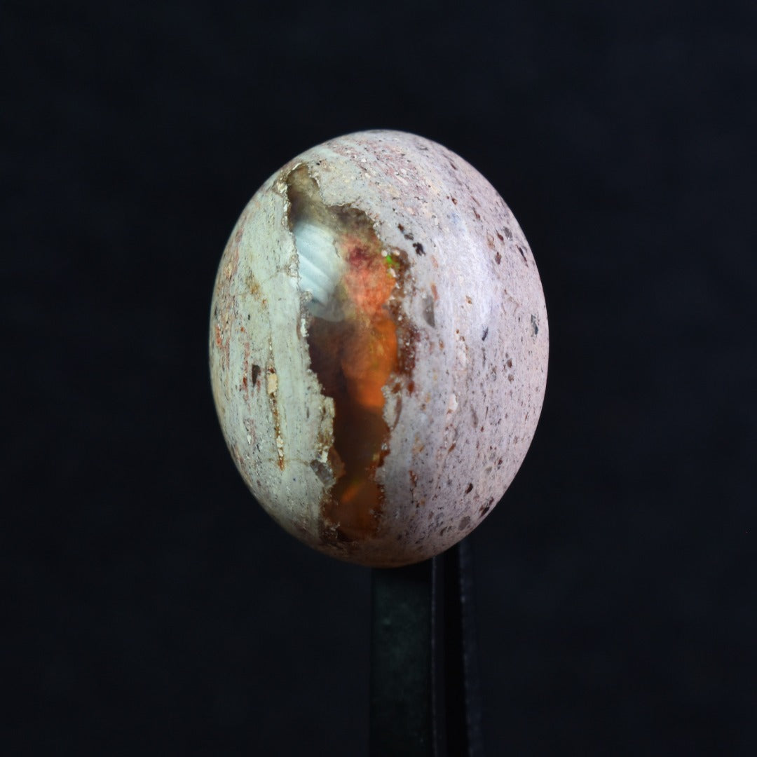 Mexican Cantera Galaxy Opal, Matrix Cabochon Stone 12.6ct - #31