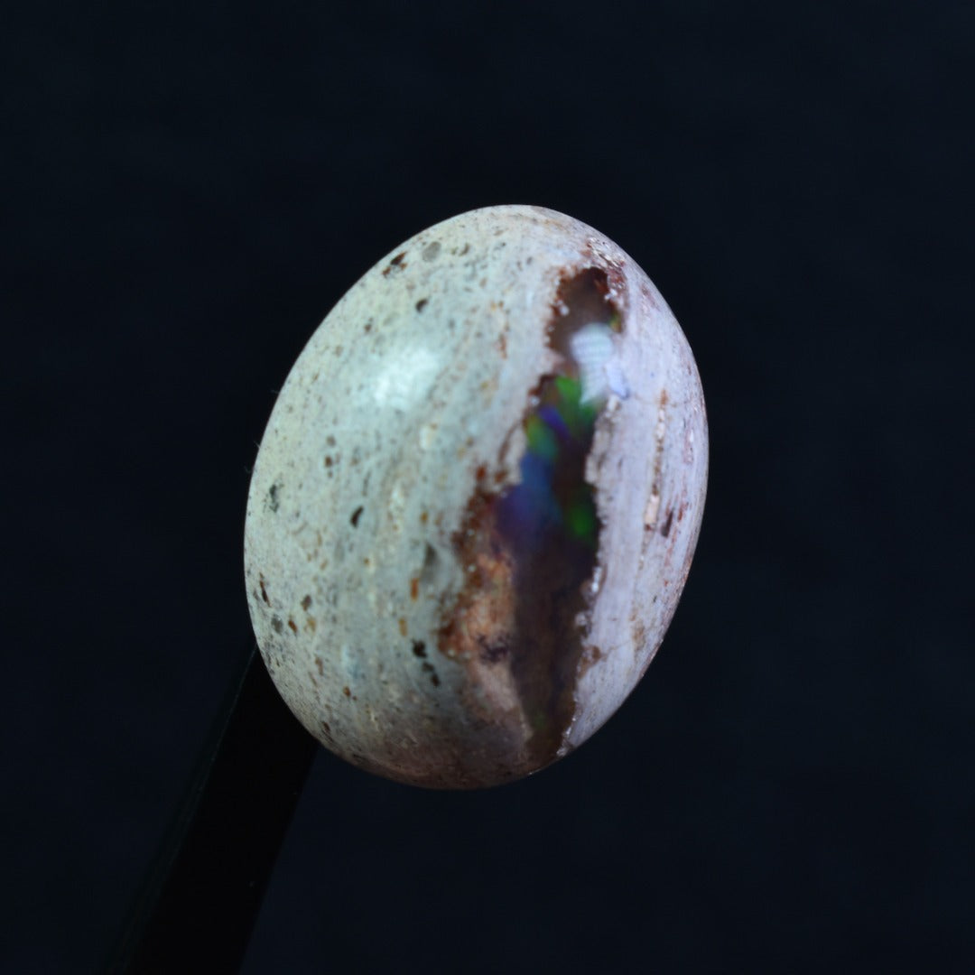 Mexican Cantera Galaxy Opal, Matrix Cabochon Stone 12.6ct - #31
