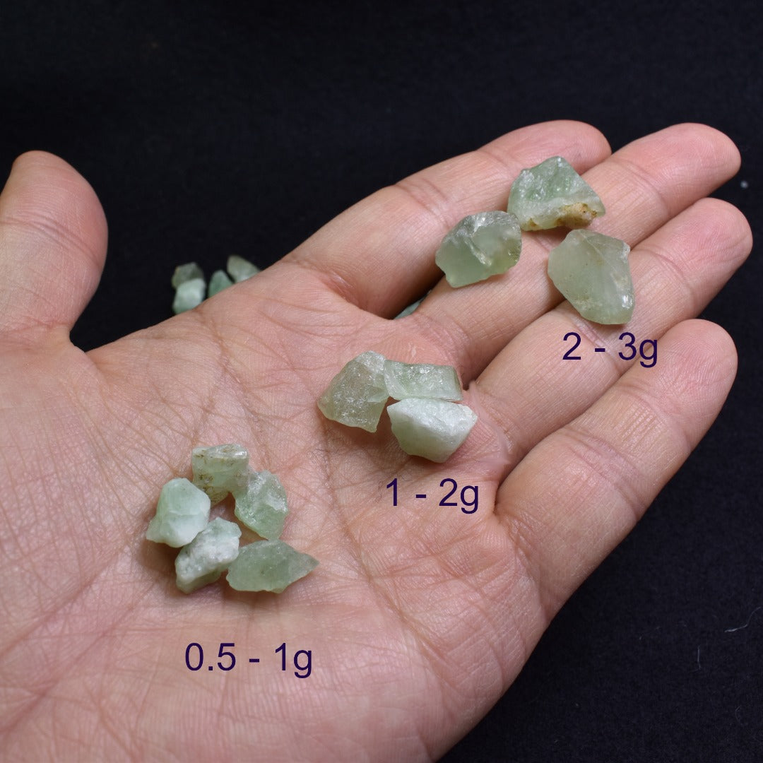 Natural Green Herderite, RARE, Synergy 12, Crystal Specimen from Pakistan - 1 Count - 3 Sizes