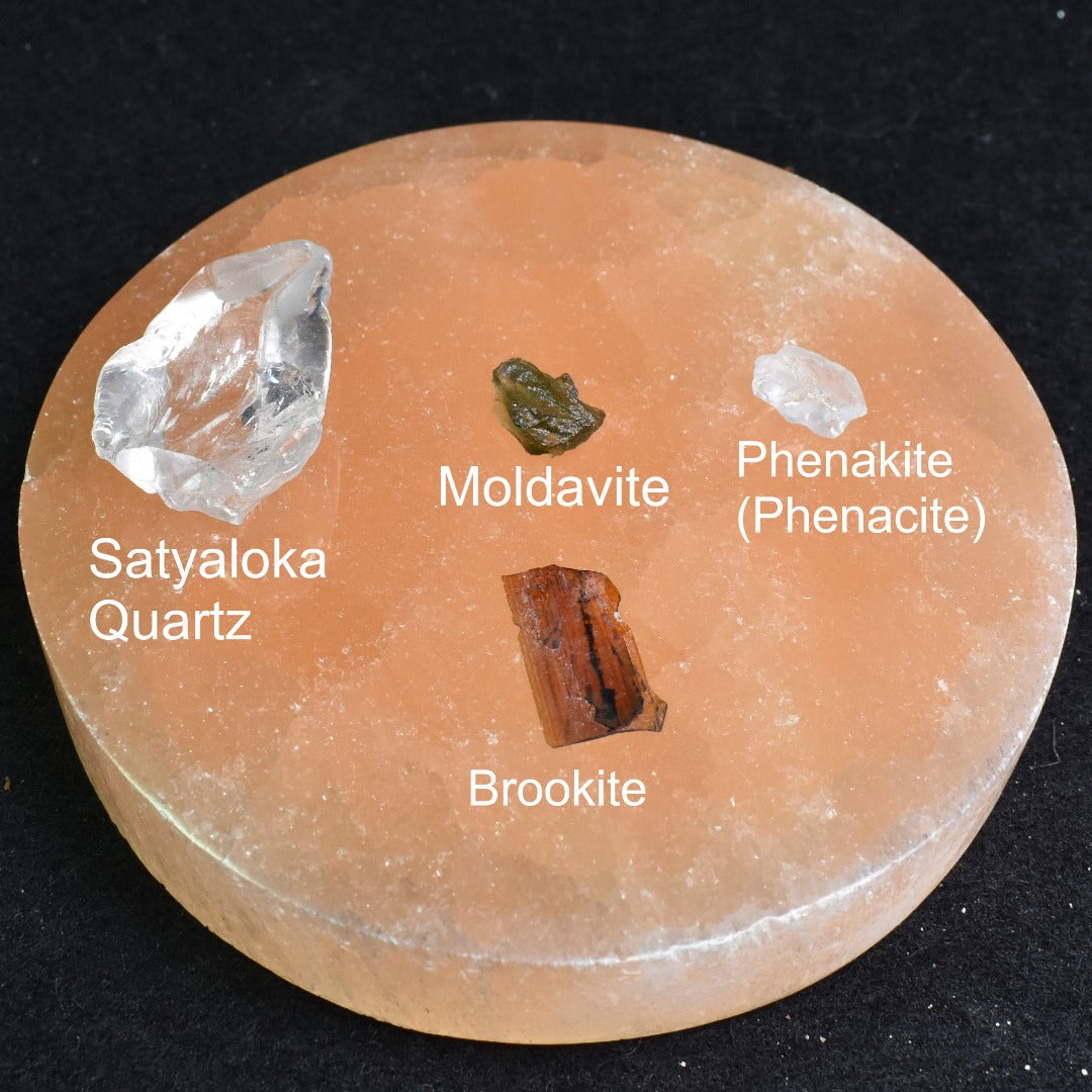 Synergy 12 Crystal Stone Set Collection, Collectors Set - 12 Specimens