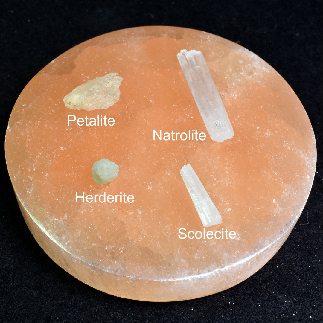 Synergy 12 Crystal Stone Set Collection, Collectors Set - 12 Specimens