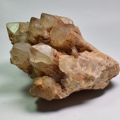 Genuine Large Natural Kundalini Citrine Quartz Cluster from Lwena (Luena) DR Congo - 1889 grams - 9cm