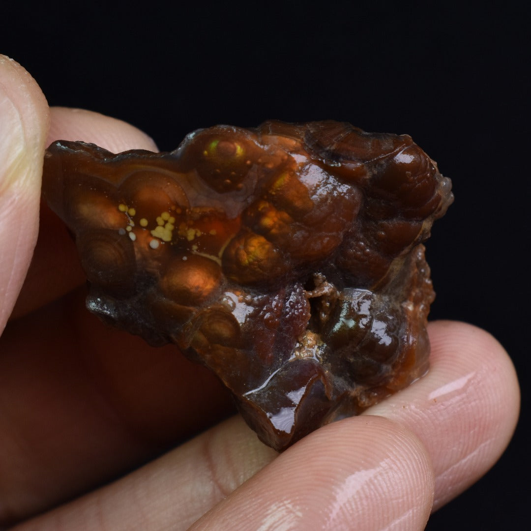 Mexican Rough Raw Fire Agate Specimen Rock - Top Grade - 60ct #29