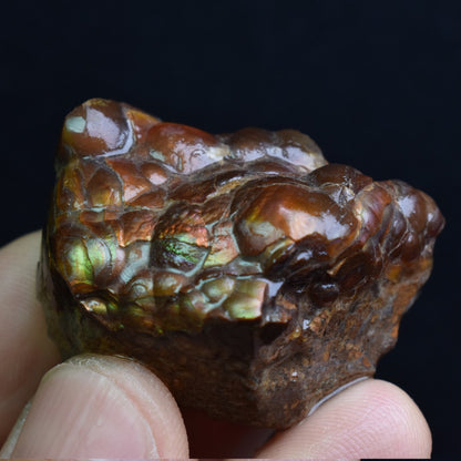 Mexican Rough Raw Fire Agate Specimen Rock - Top Grade - 118ct #33