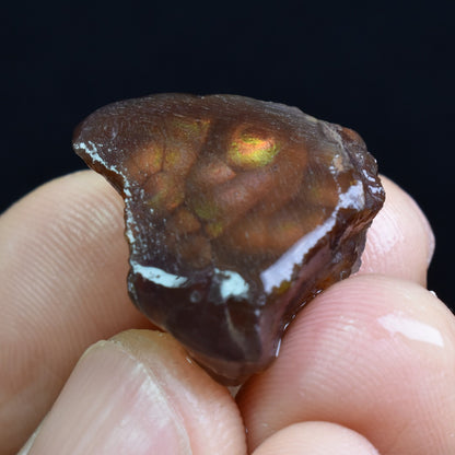 Mexican Rough Raw Fire Agate Specimen Rock - Top Grade - 32ct #47