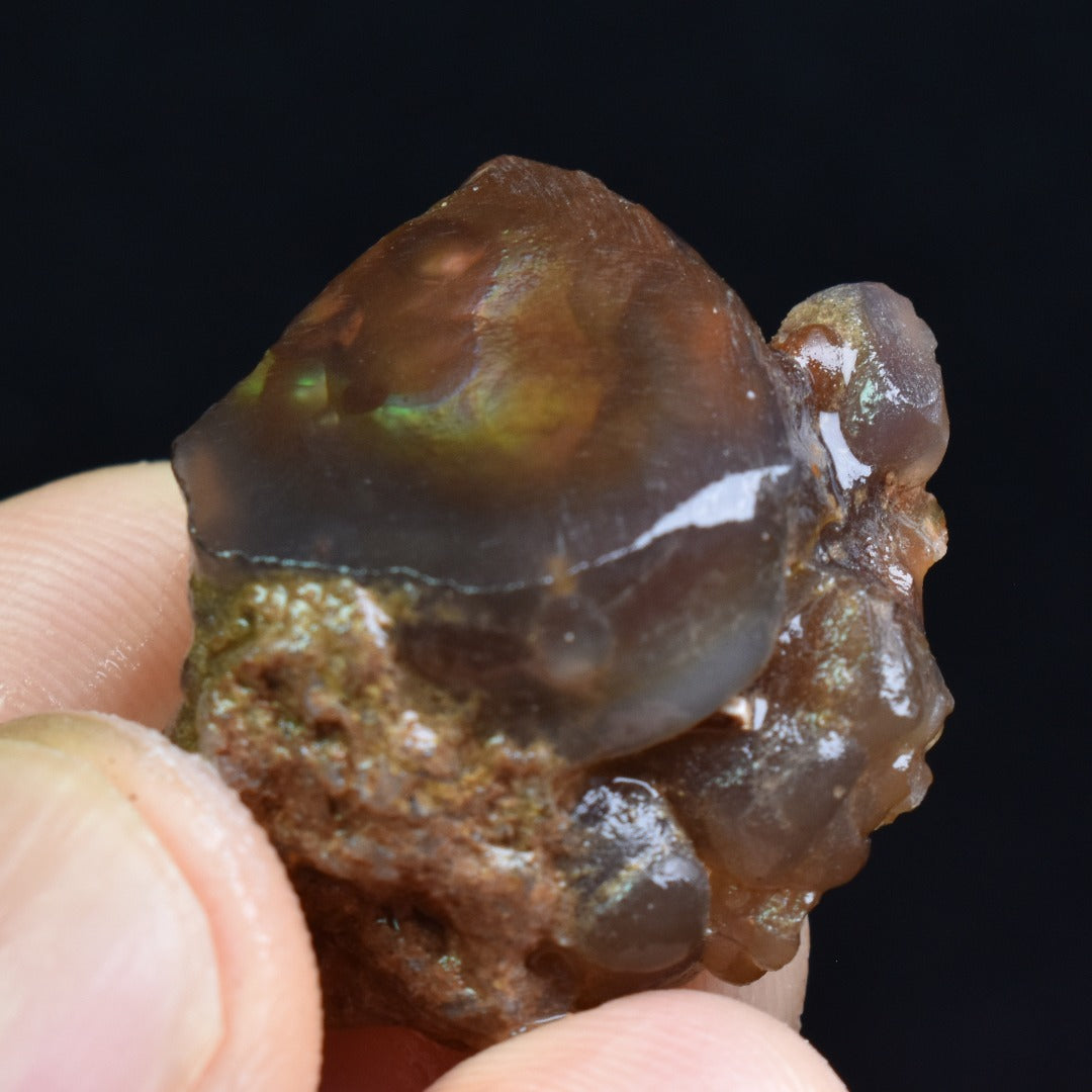 Mexican Rough Raw Fire Agate Specimen Rock - Top Grade - 50ct #54