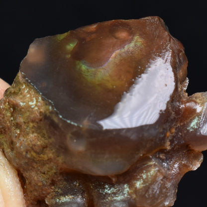 Mexican Rough Raw Fire Agate Specimen Rock - Top Grade - 50ct #54