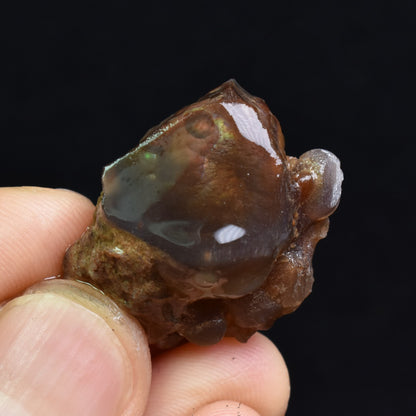 Mexican Rough Raw Fire Agate Specimen Rock - Top Grade - 50ct #54