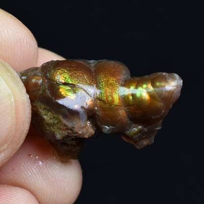 Mexican Rough Raw Fire Agate Specimen Rock - Top Grade - 24ct #60