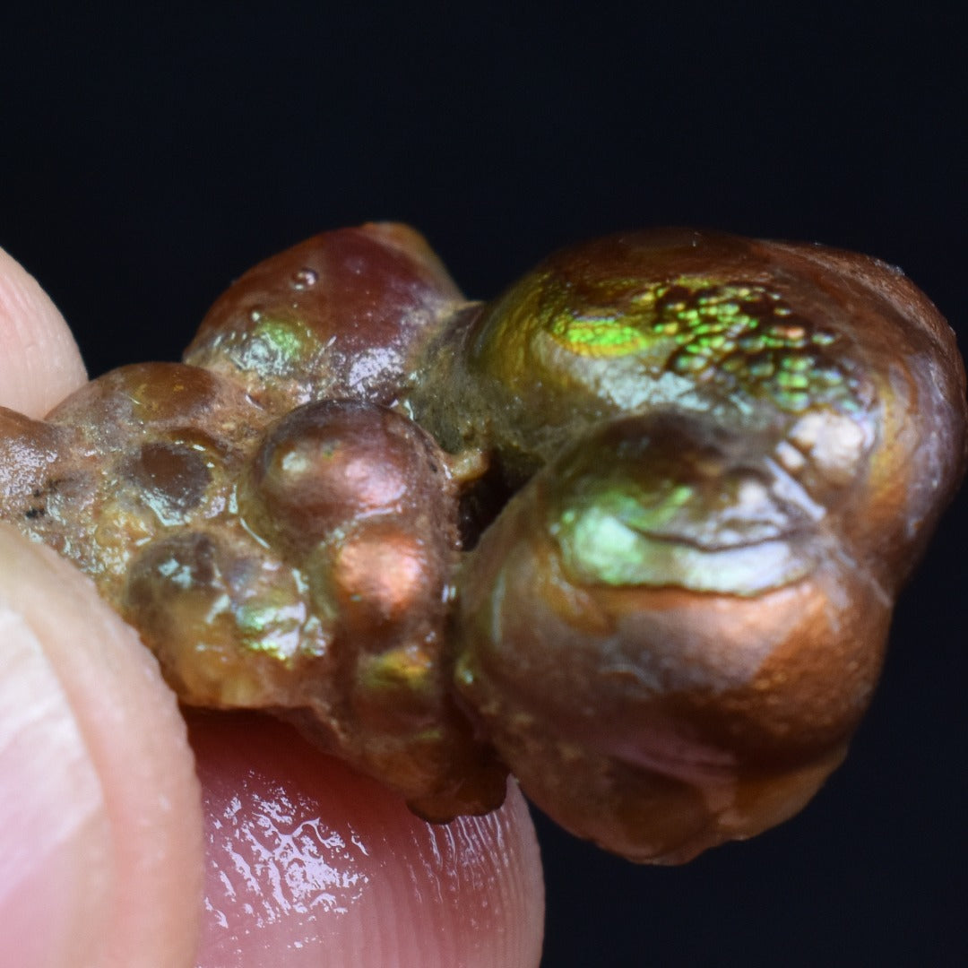 Mexican Rough Raw Fire Agate Specimen Rock - Top Grade - 19ct #74