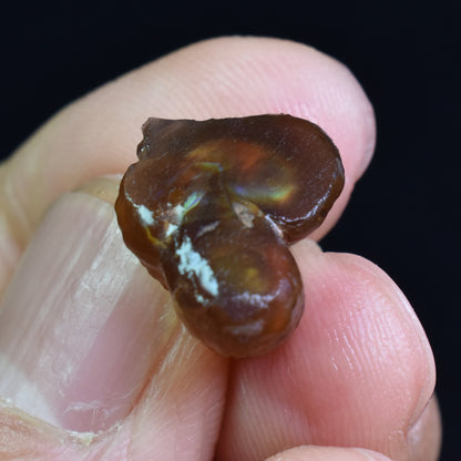 Mexican Rough Raw Fire Agate Specimen Rock - Top Grade - 13ct #79