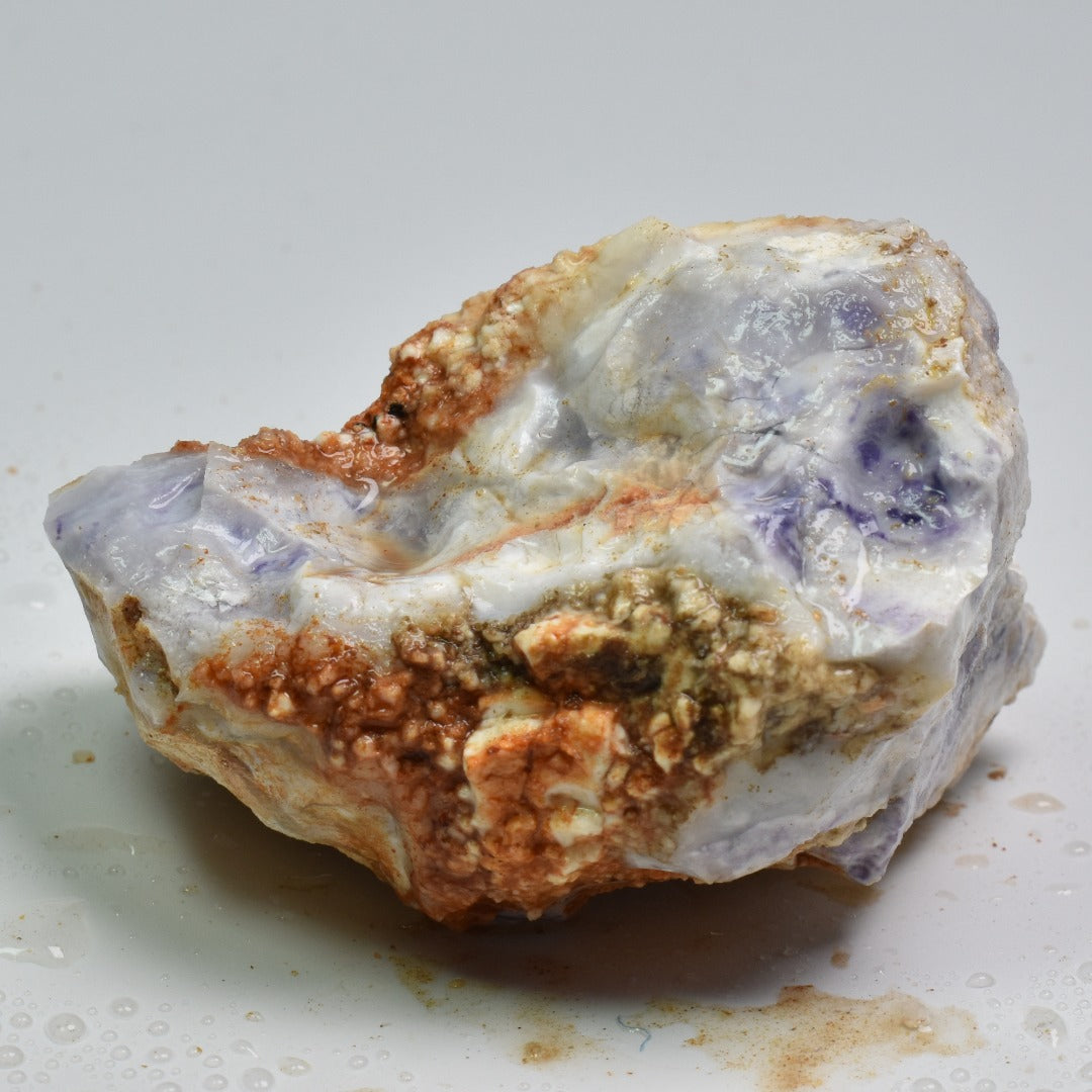 Morado Opal, Violet Flame Opal, Mexico Purple Opal - Raw Crystal Specimen - 216 grams