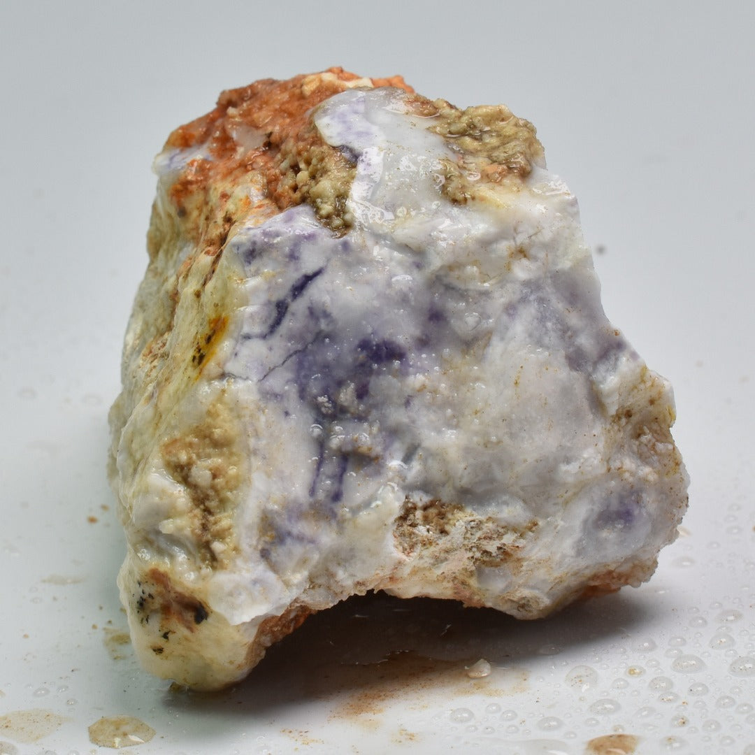 Morado Opal, Violet Flame Opal, Mexico Purple Opal - Raw Crystal Specimen - 216 grams
