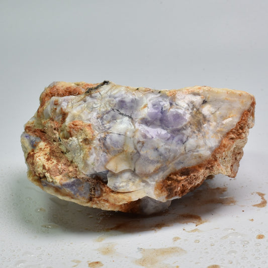 Morado Opal, Violet Flame Opal, Mexico Purple Opal - Raw Crystal Specimen - 501 grams