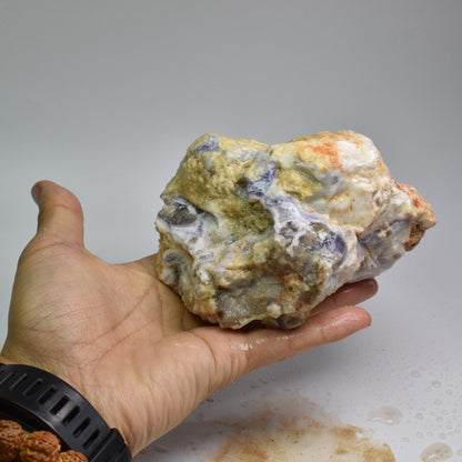 Morado Opal, Violet Flame Opal, Mexico Purple Opal - Raw Crystal Specimen - 880 grams
