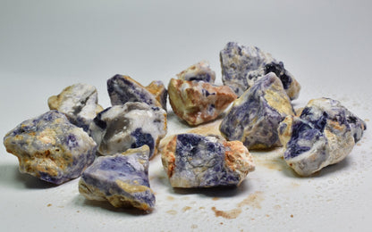 Morado Opal, Violet Flame Opal, Mexico Purple Opal - Raw Crystal Specimen - 3 Sizes