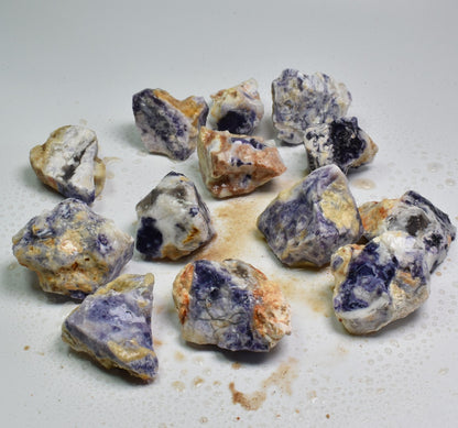 Morado Opal, Violet Flame Opal, Mexico Purple Opal - Raw Crystal Specimen - 3 Sizes