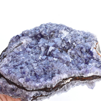 Purple Fluorite Raw Cluster Specimen - Sourced Greenlaws Mine, England, UK - 1304 grams #GLF01-01