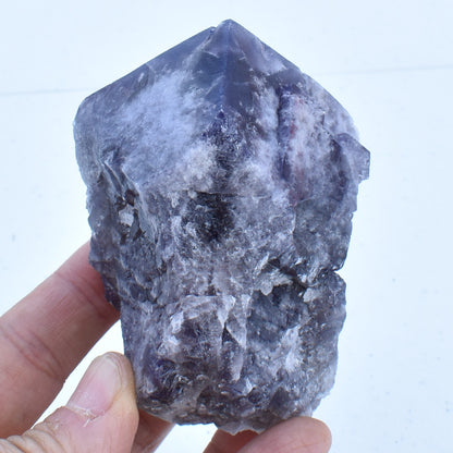 Purple Fluorite Raw Cluster Specimen - Sourced Greenlaws Mine, England, UK - 317 grams #GLF03-07