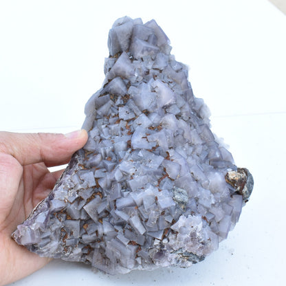 Purple Fluorite Raw Cluster Specimen - Sourced Greenlaws Mine, England, UK - 1667 grams #GLF03-08