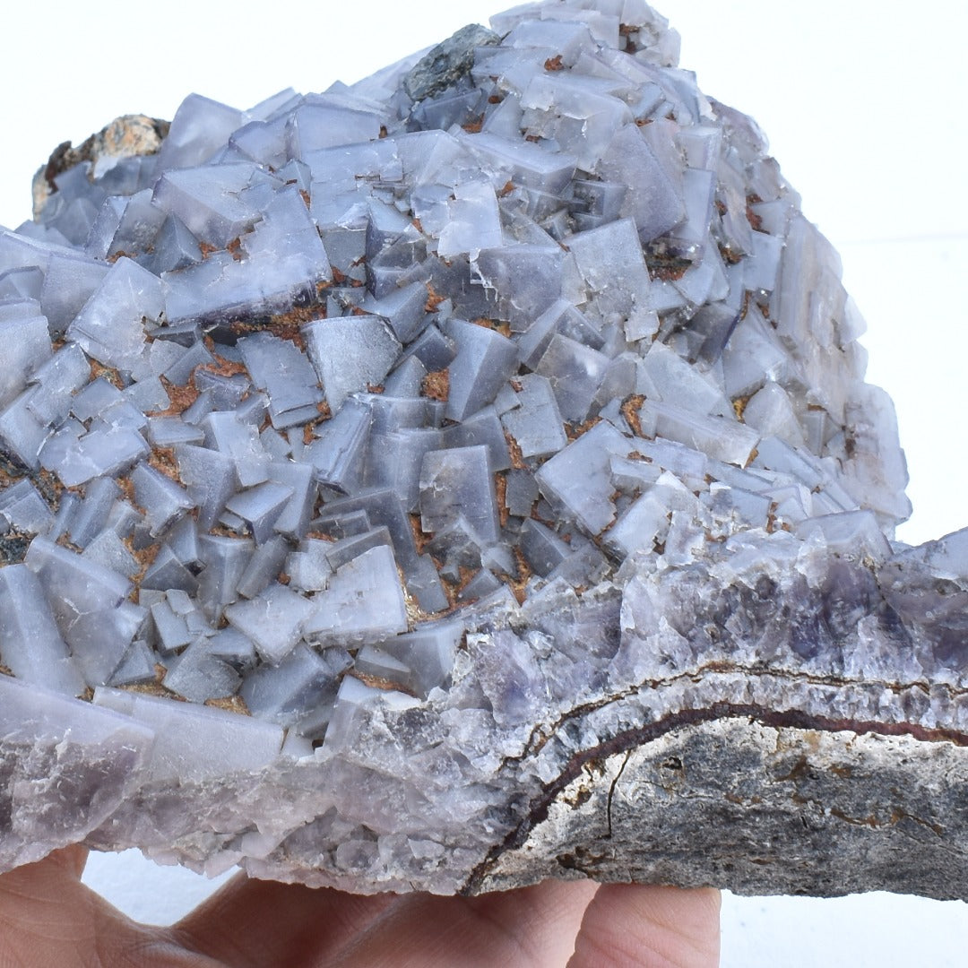 Purple Fluorite Raw Cluster Specimen - Sourced Greenlaws Mine, England, UK - 1667 grams #GLF03-08