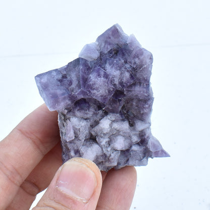 Purple Fluorite Raw Cluster Specimen - Sourced Greenlaws Mine, England, UK - 127 grams #GLF03-10